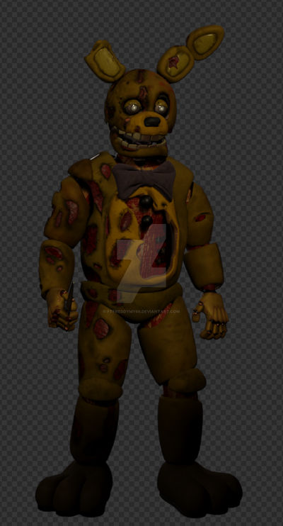 Spring Fredtrap Springtrap Concept edit by ftfreddymy66 on DeviantArt