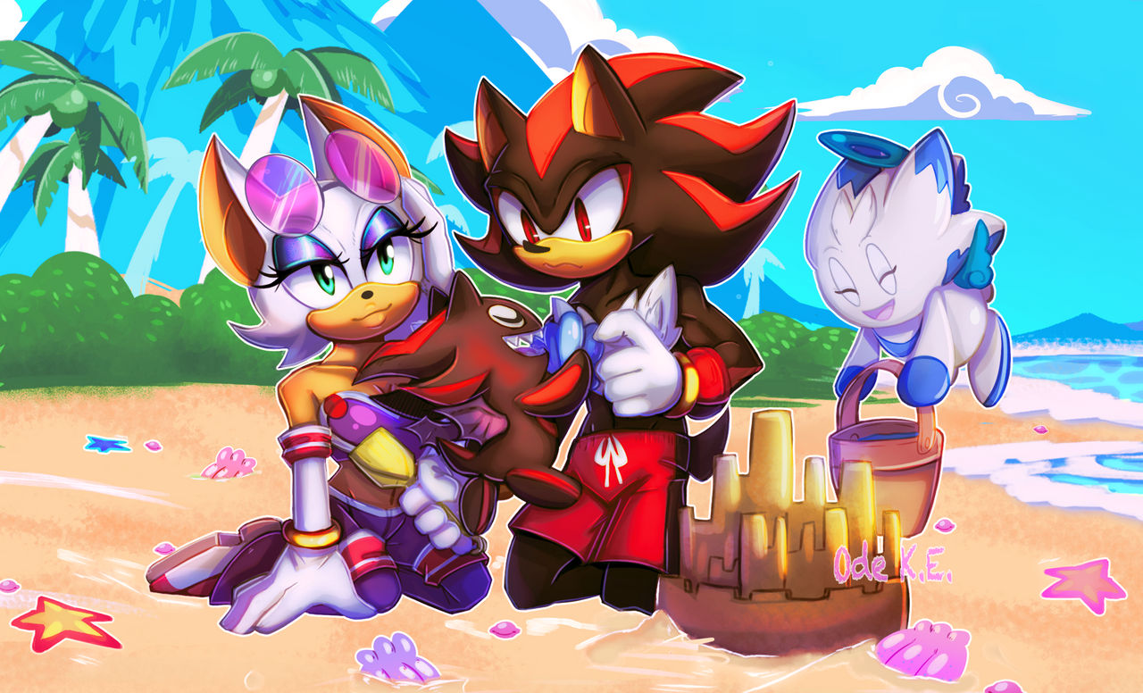 Rouge_x_Shadow by Ode-Art on DeviantArt