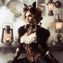 Steampunk cat Woman 