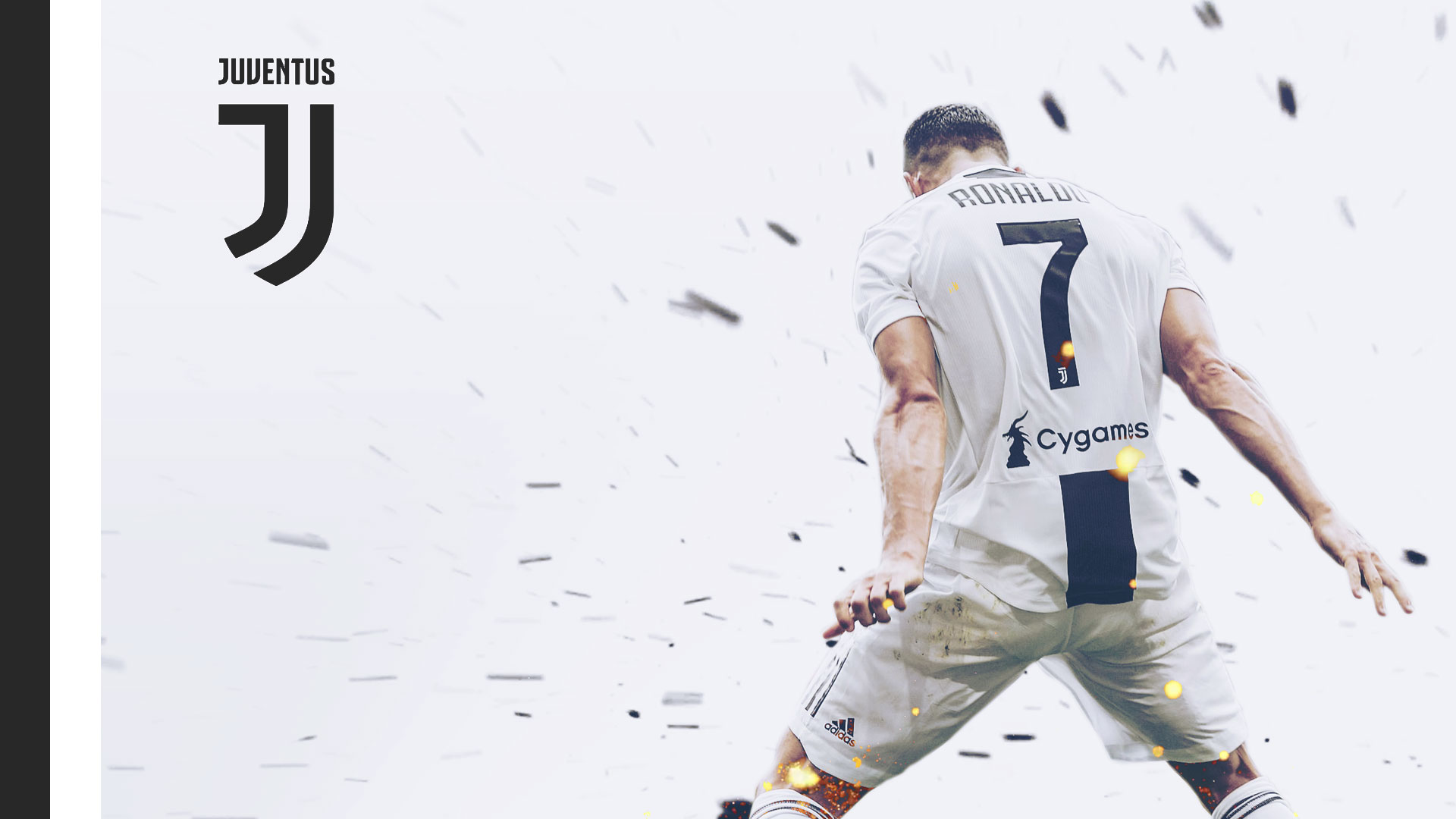 Cristiano Ronaldo Cr7 Juventus Wallpaper 1920x1080 By Vik West On Deviantart