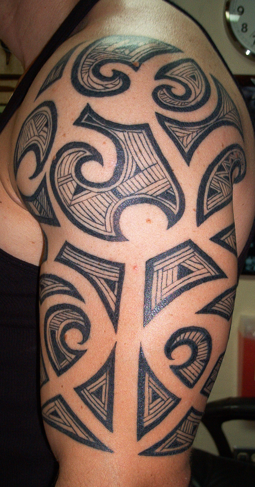 Maori half sleeve