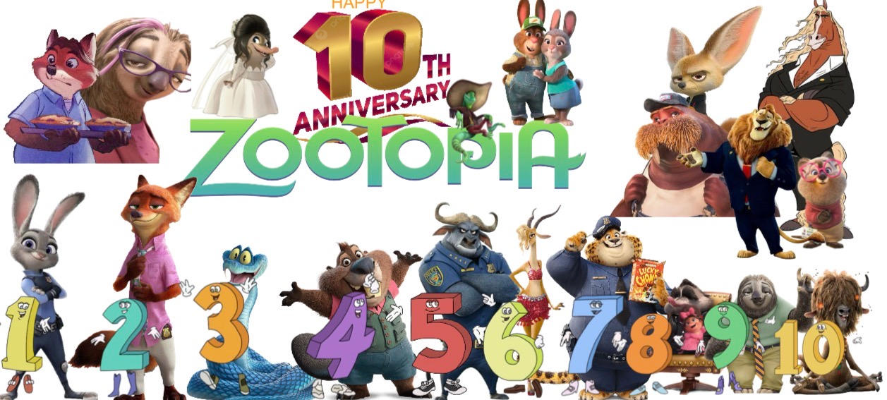 Happy 10th Anniversary Zootopia By DrinkingPatriotic On DeviantArt happy-10th-anniversary-zootopia-by-drinkingpatriotic-on-deviantart