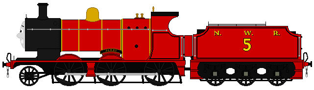 James The Red Engine (My RWS Canon) by VulcanIronDale on DeviantArt