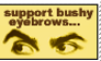 Bushy Eyebrows Stamp