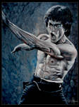 Bruce Lee fighting ETD by tonio48