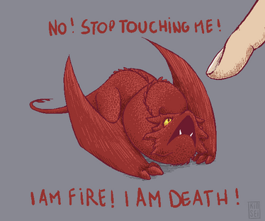 Smaug - Stop touching me !