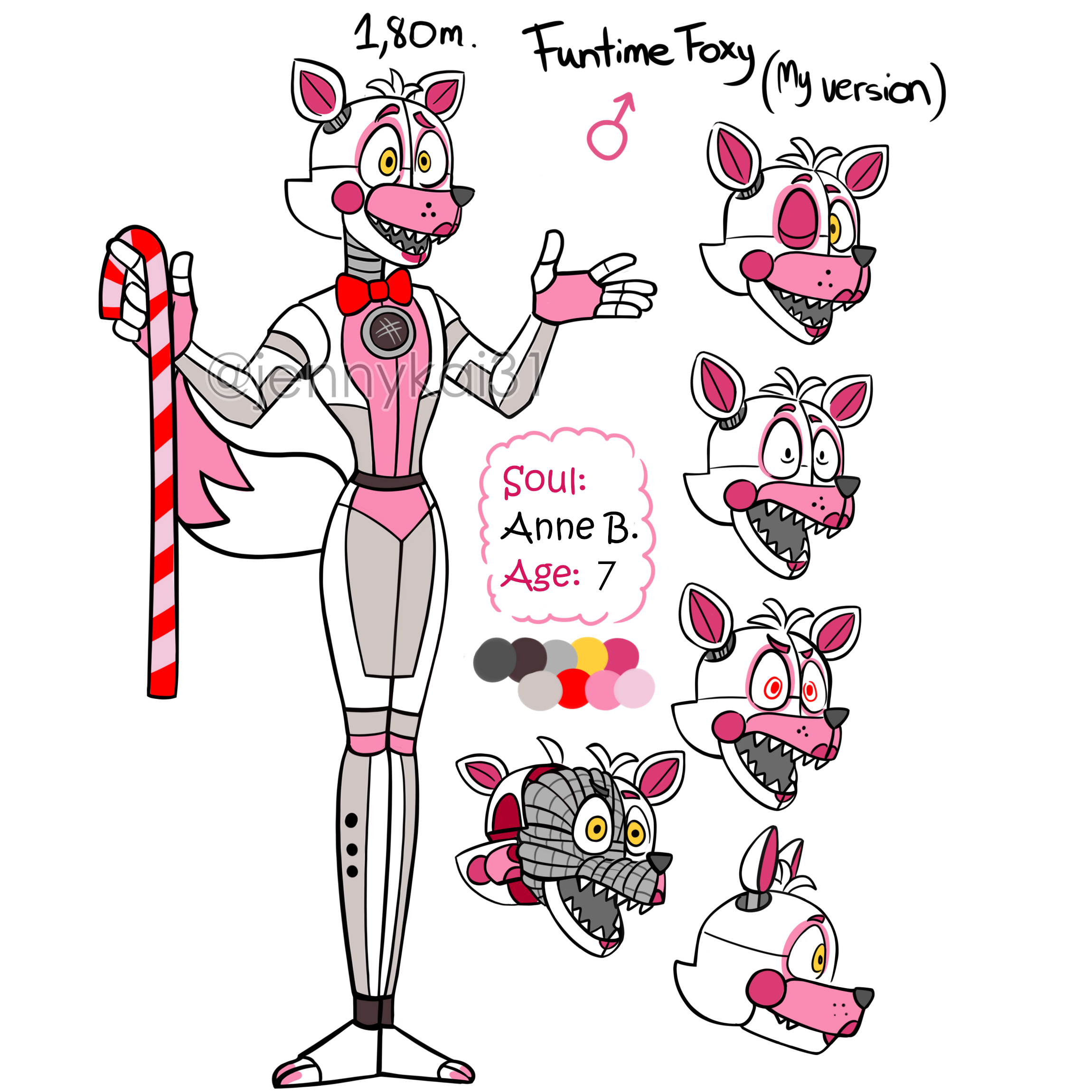 Funtime Foxy's Design Explained: Part One (Blueprint Analysis) *SPOILERS*, Funtime Foxy Theories :P