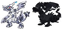 Am I colorblind or Zekrom in AR mode looks closer to the shiny sprite? :  r/TheSilphRoad