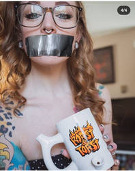 Intsa girl Tape Gagged 5