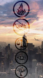 Divergent Wallpaper for Iphone / Android