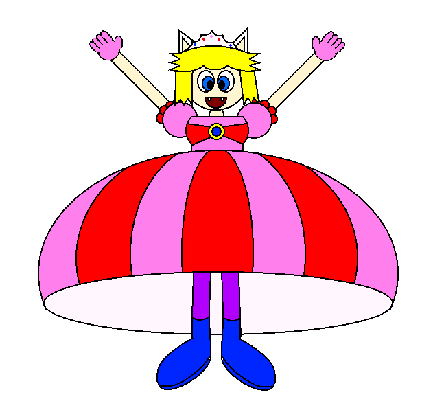 The Princess with a Parachute Dress by PS2ManEverything on DeviantArt The Princess with a Parachute Dress by PS2ManEverything on DeviantArt