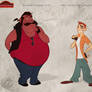 Humanized Timon and Pumba Body