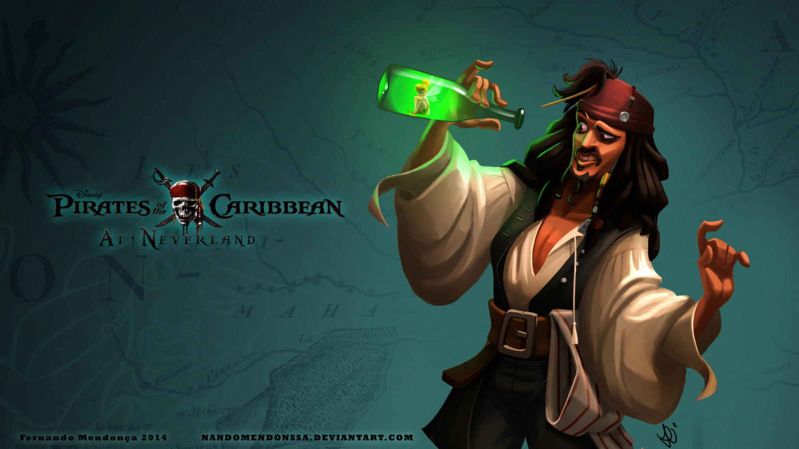 Pirates of the Caribbean at Neverland