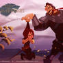 Arya Stark And The Hound - Disney Got Collection