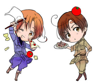 Italy And Romano COLORED