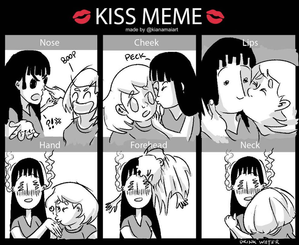 Kiss meme by allsundayjelly on DeviantArt