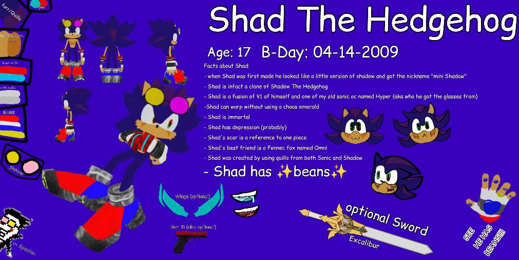Shad's modern ref sheet by ShadKujo on DeviantArt