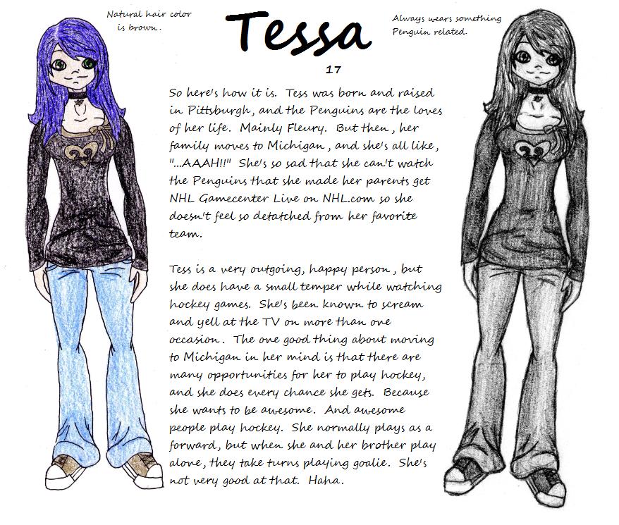 Tessie Character Sheet