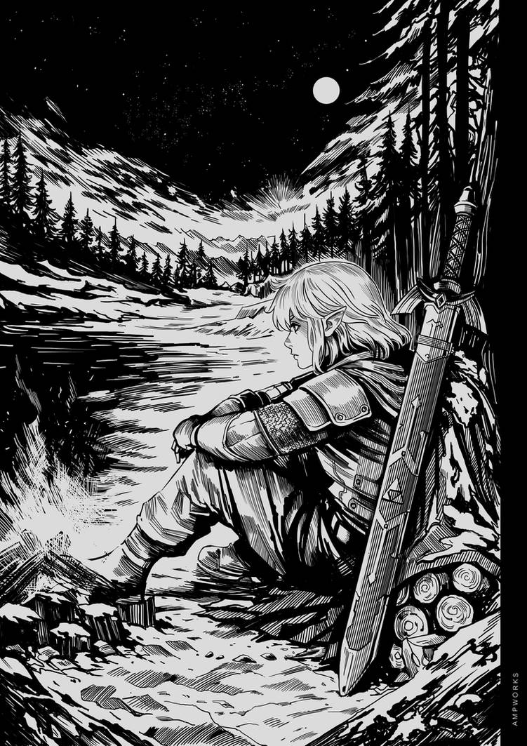 Master Sword Writing Master Sword by AMPWORKS on DeviantArt