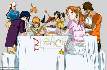 Bleach chapter cover banquet -colour-.