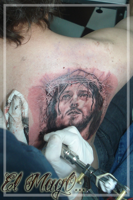 JESUS GOD PORTRAIT TATTOO by magictattoo on DeviantArt JESUS GOD PORTRAIT TATTOO by magictattoo on DeviantArt