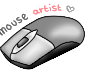 Mouse Artist Stamp
