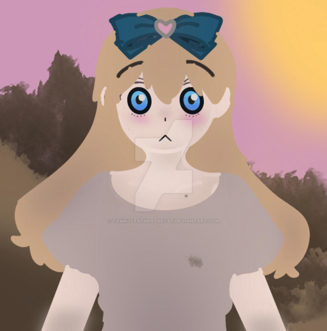 Scared Anime Girl by TawnyfeatherTheCat on DeviantArt