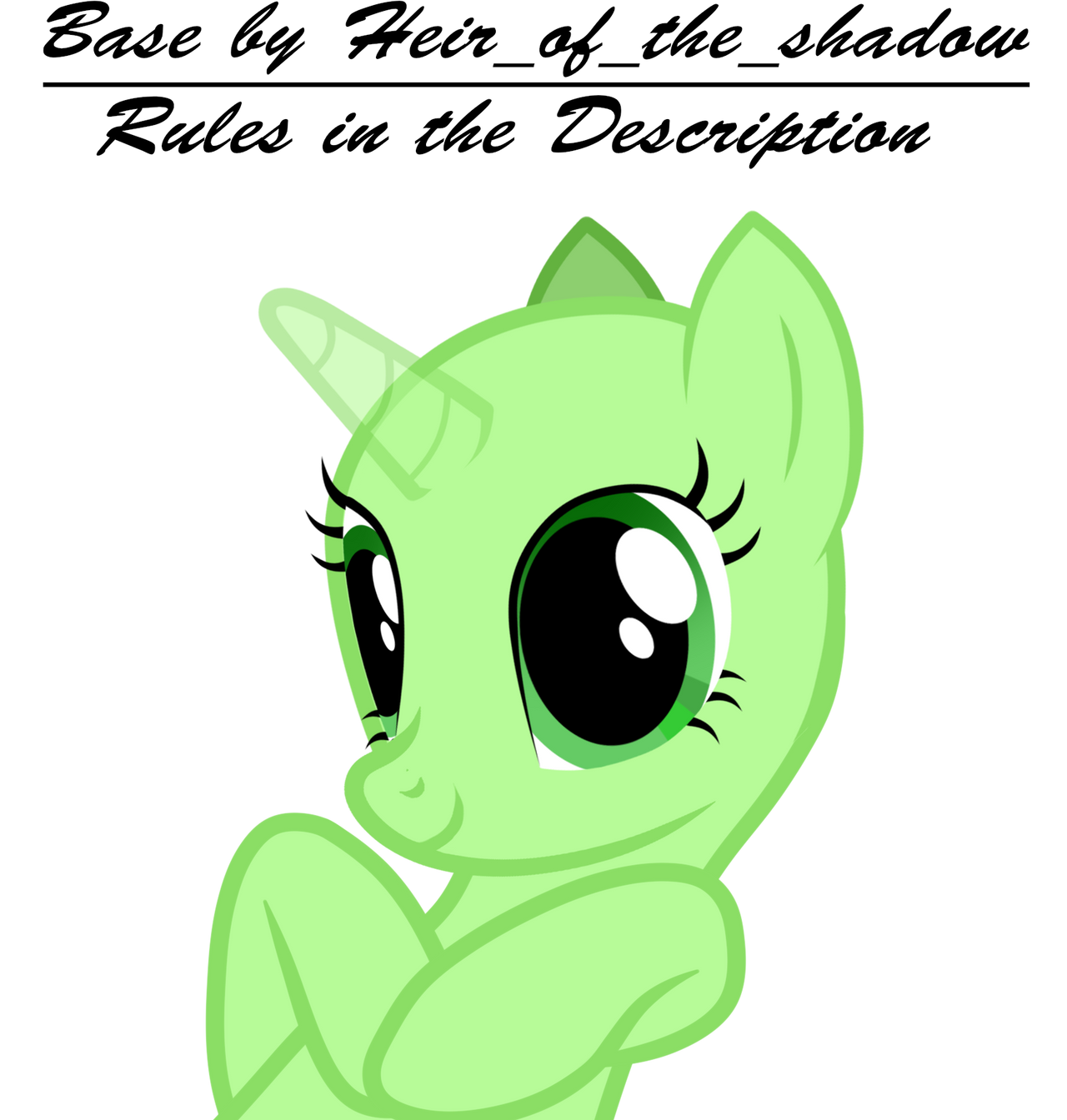 MLP Base #9 by Heir-of-the-shadow on DeviantArt
