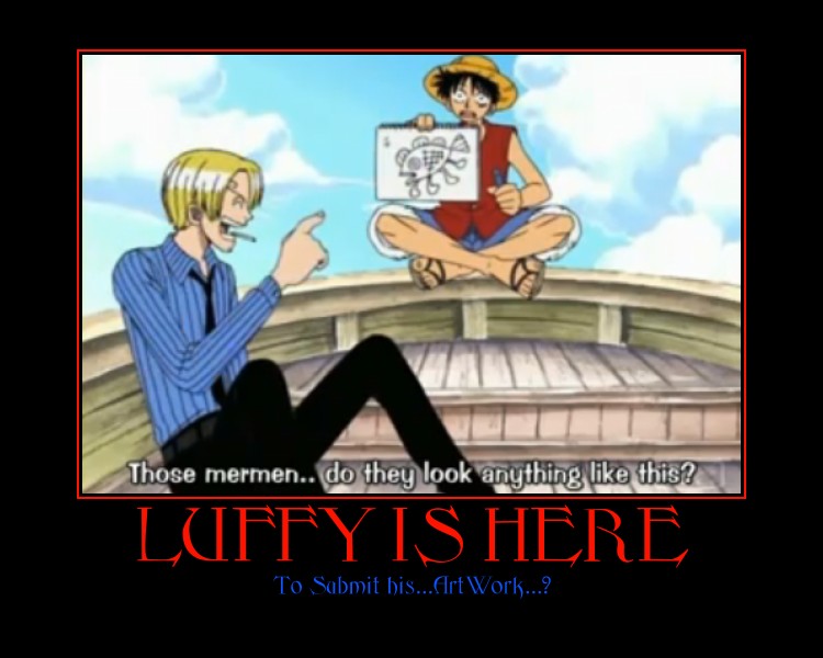 Luffy Motivational Poster2