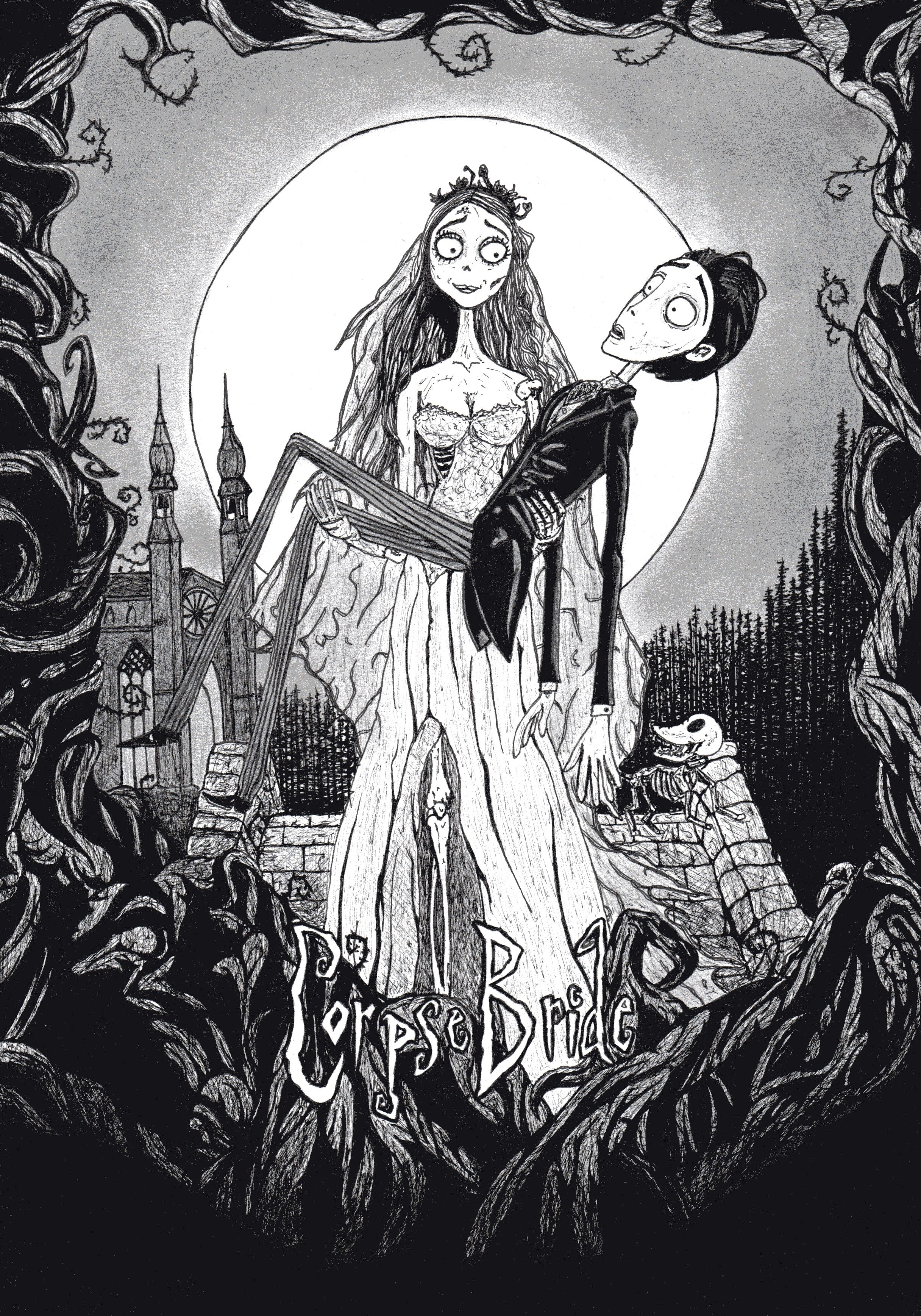 The Corpse Bride Emily And Victor