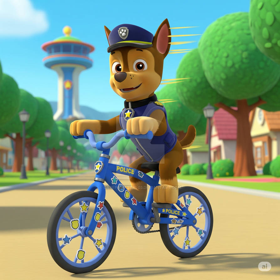Chase #39 s Bike Patrol by GabePawPatrl03 on DeviantArt Chase #39 s Bike Patrol by GabePawPatrl03 on DeviantArt