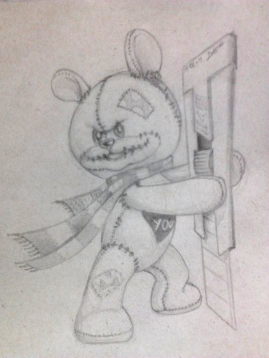 Killerteddybear Deviantart Rarity The Killer Teddy Bear by dkotsuka on DeviantArt