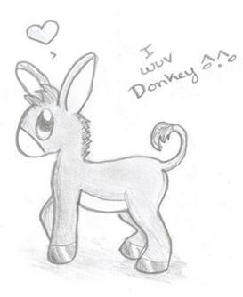 I WUV Donkey