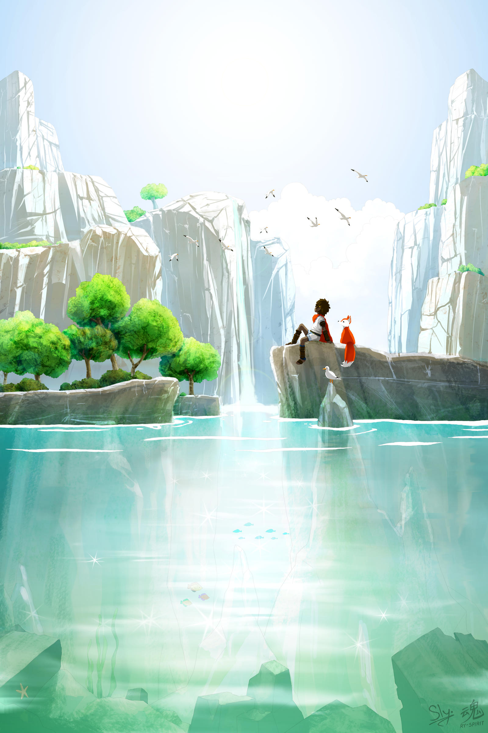 Drawing With Rime Catcher in the RiME by Sly-Mk3 on DeviantArt