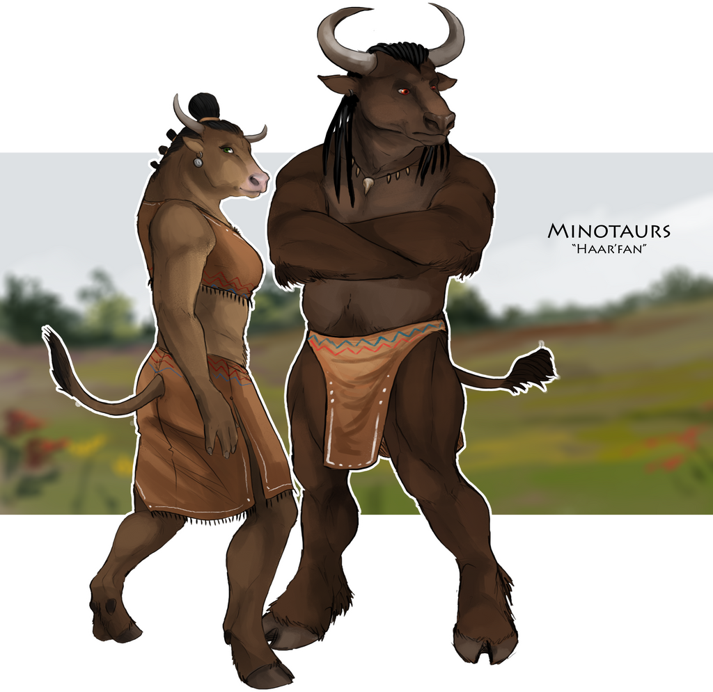 Mino Races WoC Races - Minotaurs by Brissinge on DeviantArt