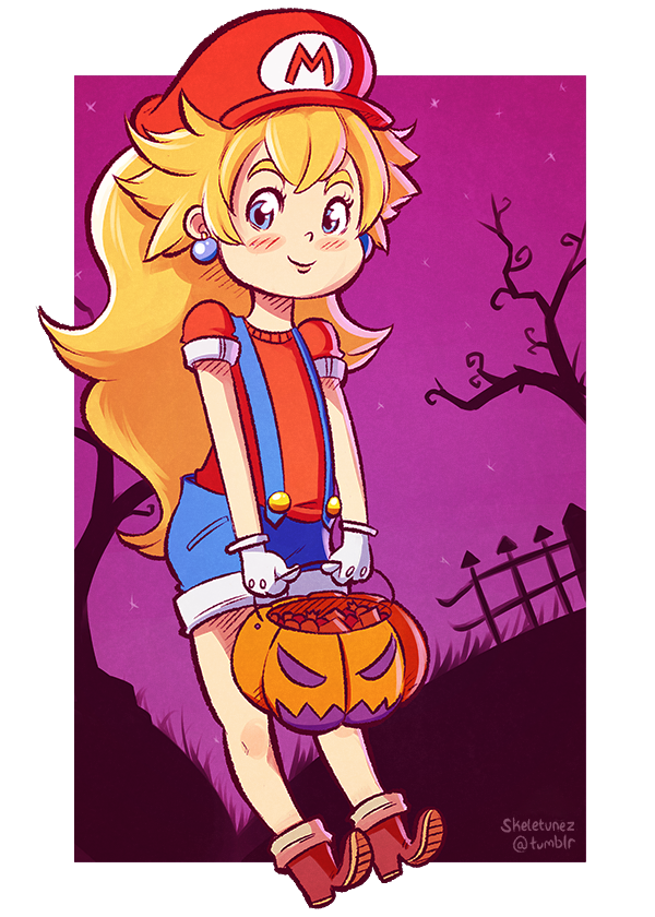 Princess Peach Trick or Treat