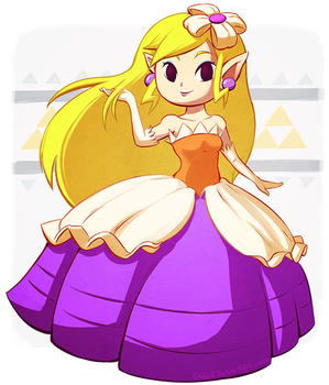 Princess Zelda as Princess Styla