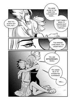 Dr Stone doujinshi: Alone in the dark page 6