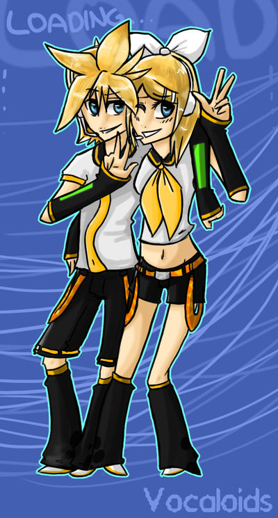 ART TRADE::. Vocaloids-RinxLen