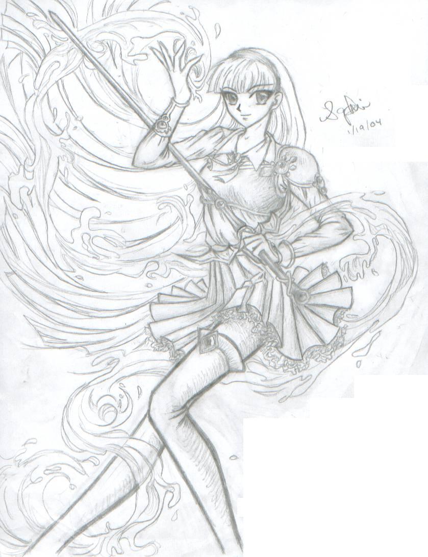 Umi from Magic Knight Rayearth