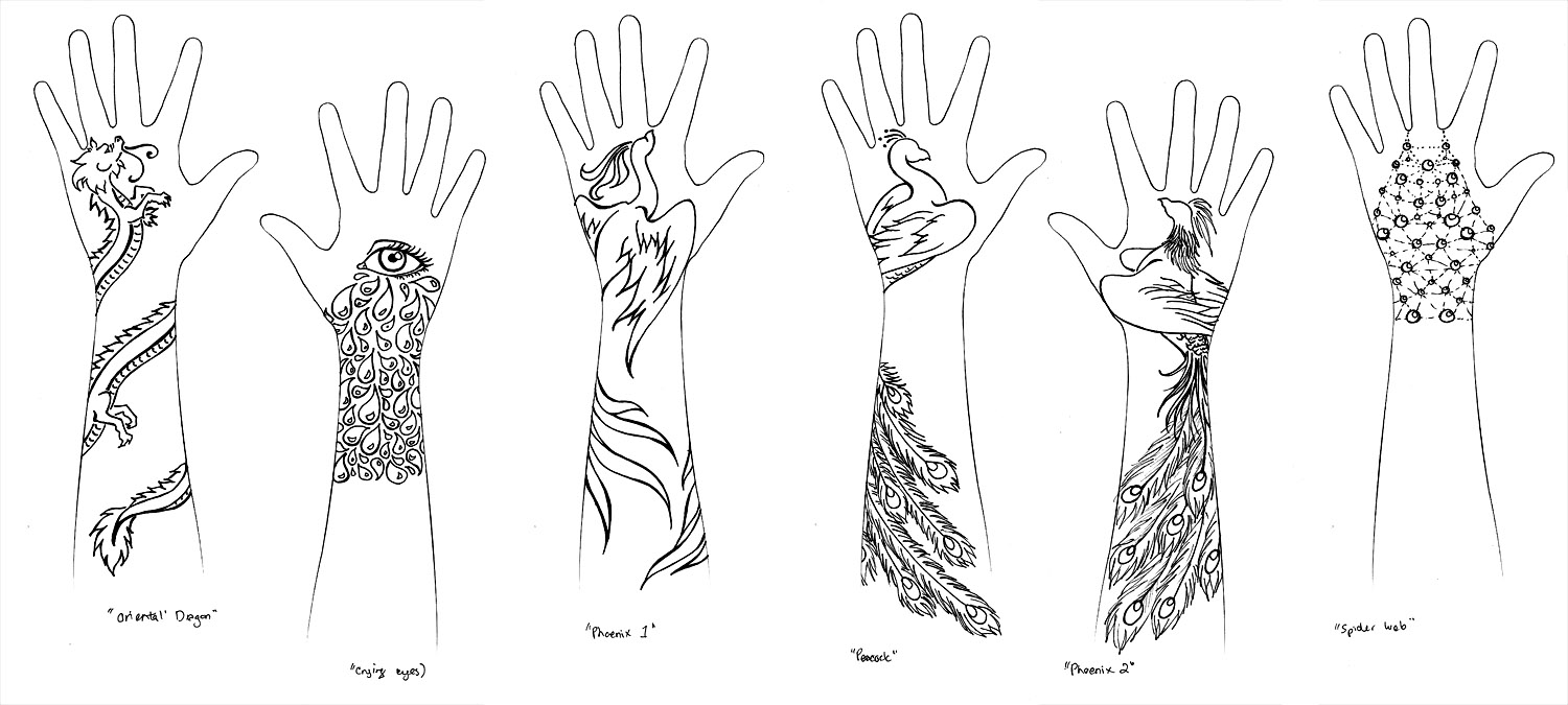 Cool Designs To Draw On Your Arm