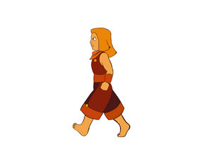 Amber walks