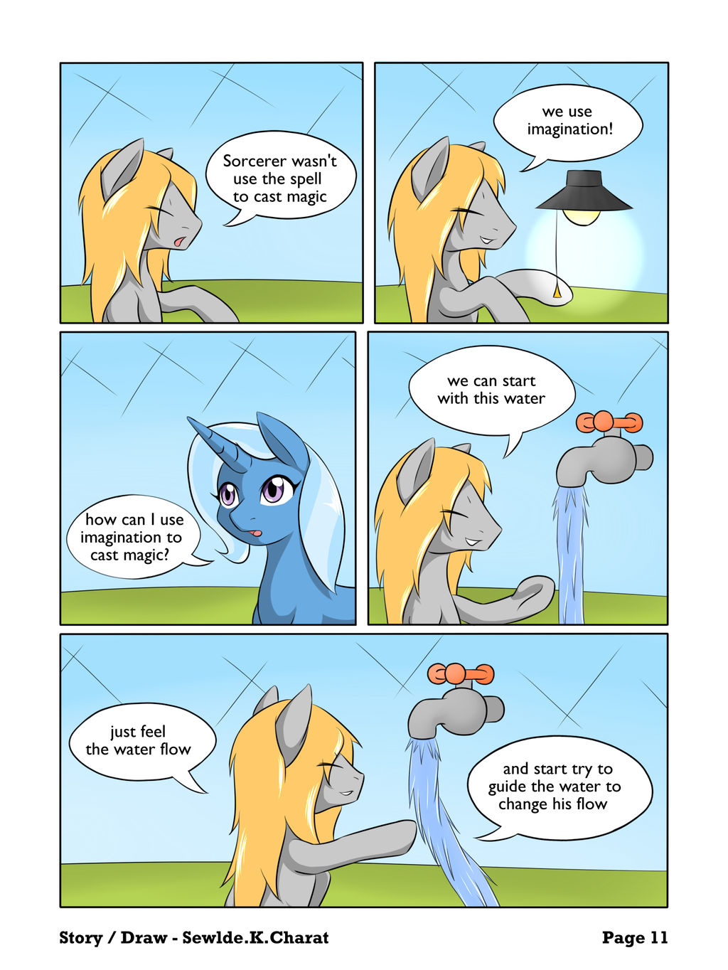 Trixie's Adventure comic Page11