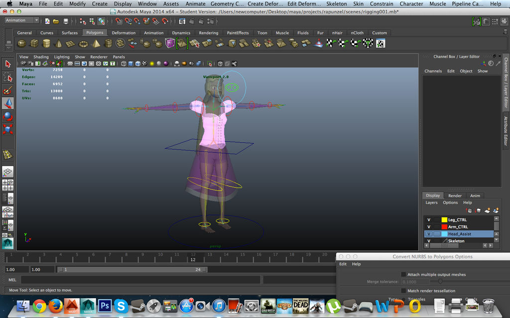 1st Model Rig by chrisrees09 on DeviantArt
