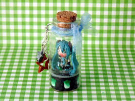 Hatsune Miku Bottle Charm