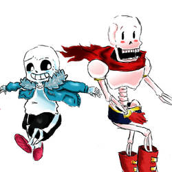 Sans and Papyrus