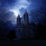 Premade Background :: Midnight Cathedral