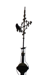 Crows on Cross 01 :: PNG Stock