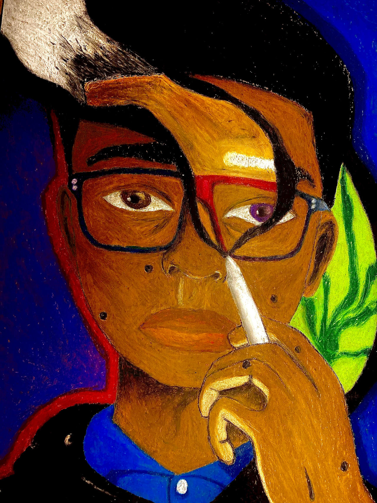 Altered self-portrait by Nopane on DeviantArt