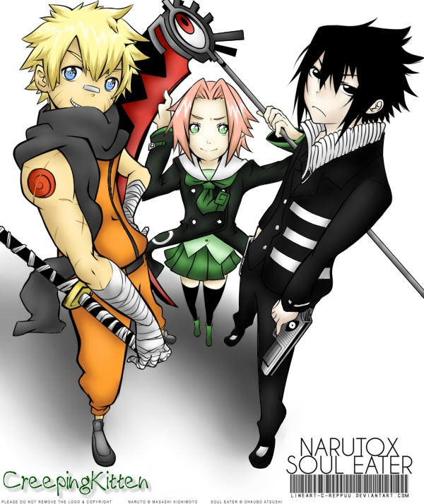 Naruto x Soul Eater